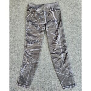 Lululemon Womens EBB TO STREET Tight Stone Wash Graphite Gray Yoga Leggings sz 8